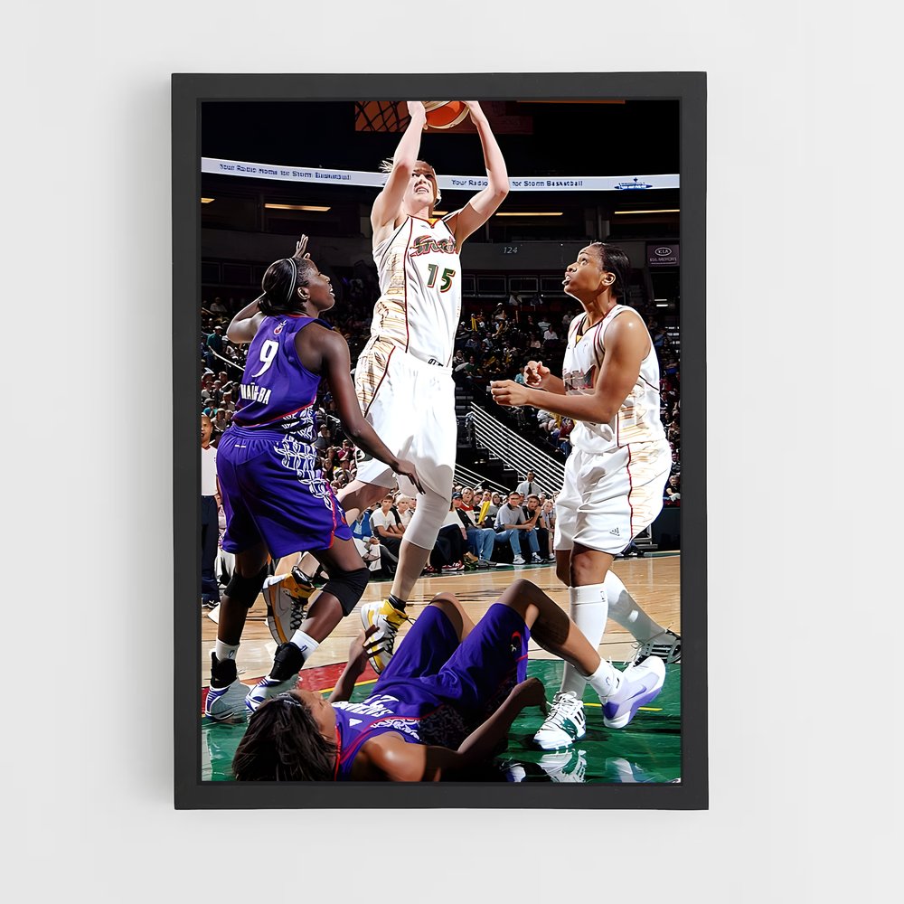 Poster L'Obstacle Imparable – affiche Basketball (vue 2)